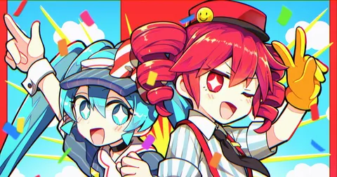 虹色テンション急上昇