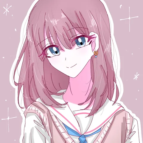 瞳に光を宿す、可憐な笑顔