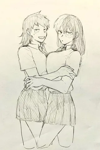 背中合わせの二人