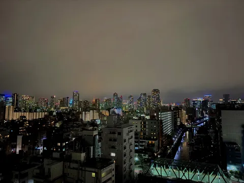 夜空を彩る都市のパノラマ