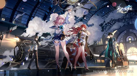 星巡る駅の出発風景
