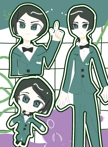 緑の制服が並ぶ一瞬