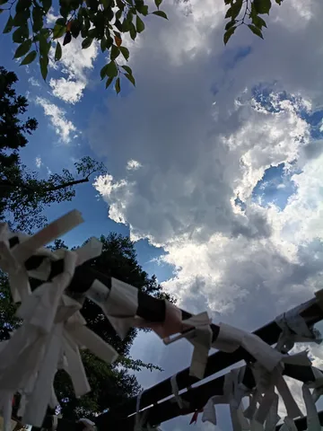 信州眞田神社にて