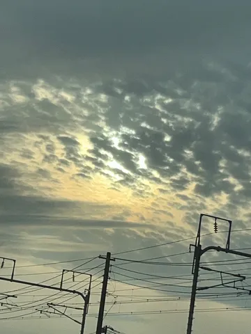 静寂を破る雲の切れ間