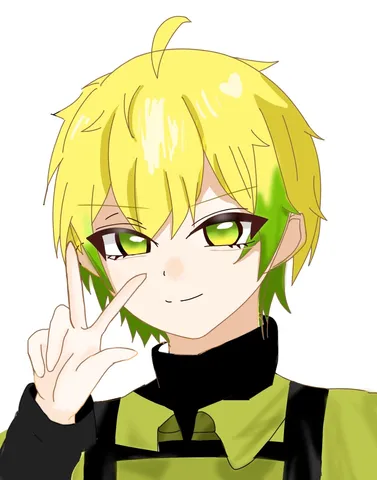 輝く新緑の指先