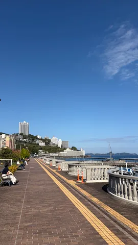 海風と石畳の静かな道