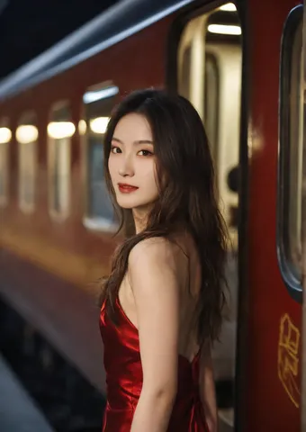 列車の夜、真紅の誘惑