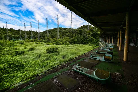 廃ゴルフ練習場、時の流れ