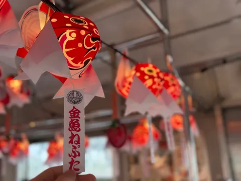 金魚ねぶた、ご指名ありがとうございます