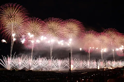 夜空に広がる、光の祝祭
