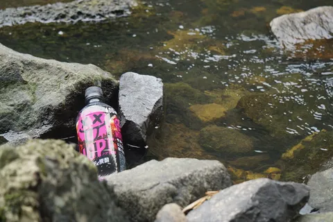 水辺のドリンク休憩