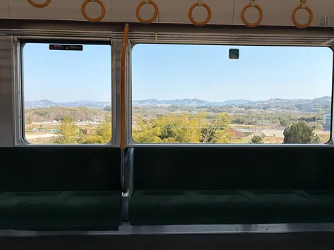 移ろう景色、日常の車窓