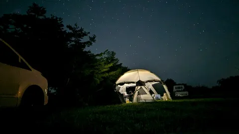 星降る夜の秘密基地