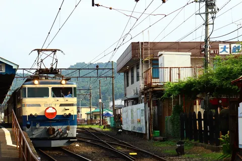 ノスタルジックな鉄道風景