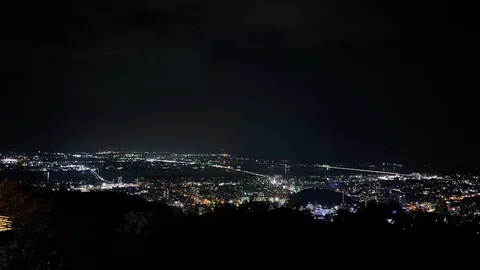 夜景に吸い込まれそう