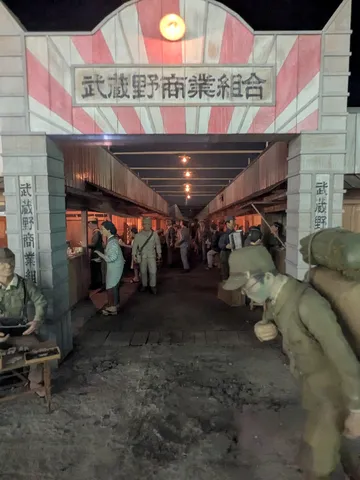 昭和の市場にタイムスリップ