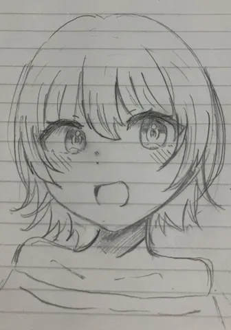 驚きのかわいい表情