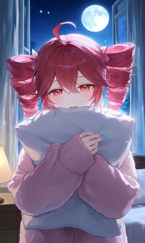 満月とまどろむ夜