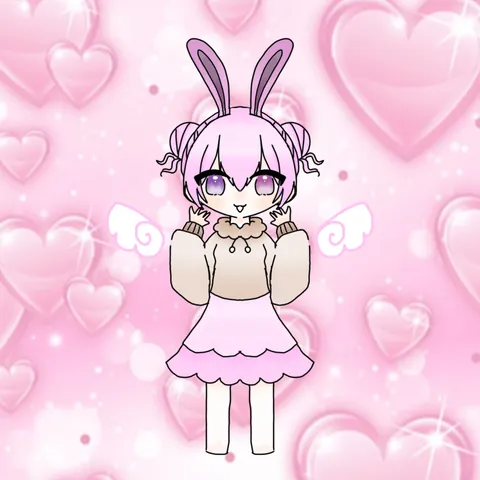 ふわふわ♡うさぎエンジェル