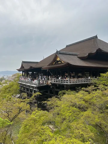 新緑と古刹の織りなす絶景
