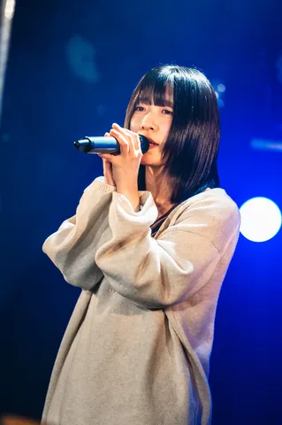 ステージに響く歌声