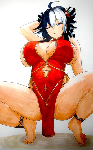 赤と青が描く余韻