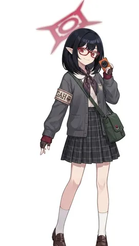 カメラを構える学園の記録者