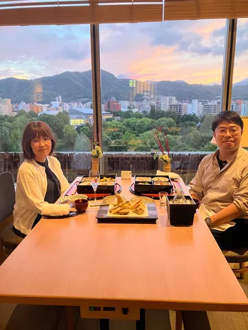 夕暮れ時の特別な夜ごはん