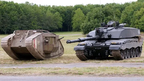 世代を超えた戦車たち