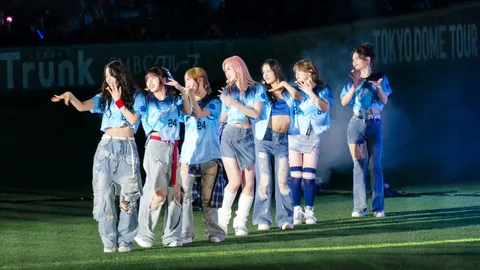 スタジアムに響く、青い旋律