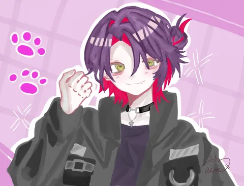 闇夜に潜む小悪魔の微笑み