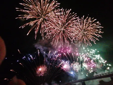 夜空を埋め尽くす光の祭り