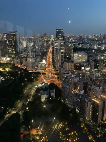 都会の灯り、今日もフル稼働ですね！