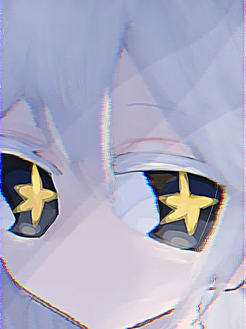 透明な瞳に映る星