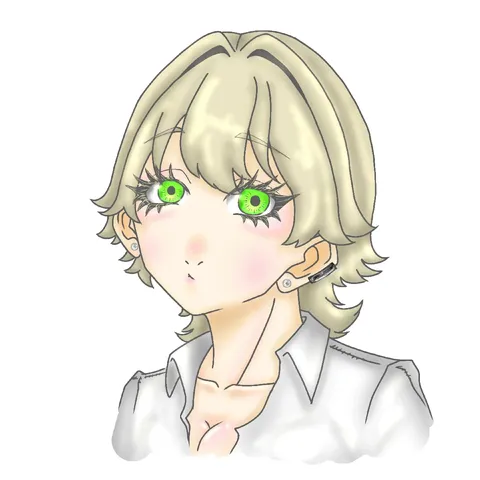 惹きつけられる瞳の輝き