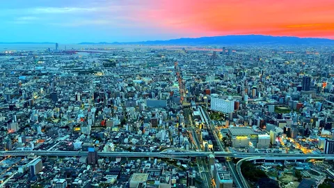 空と街が織りなす絶景