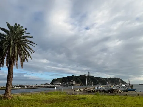 港の風景に心が弾む