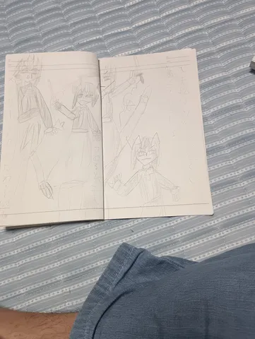 ノートに描かれた幻想世界