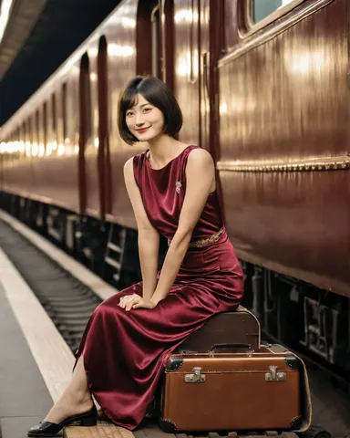 汽笛は響く、旅立ちのドレス