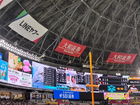スタジアムを彩る熱気と光