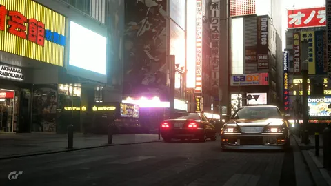 ネオンが彩る秋葉原の夜景