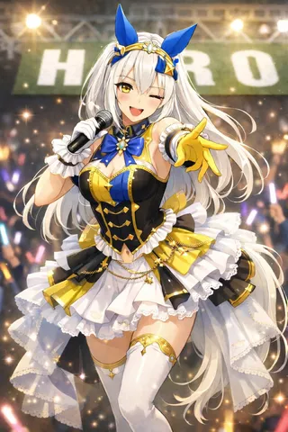 ステージに輝く歌姫