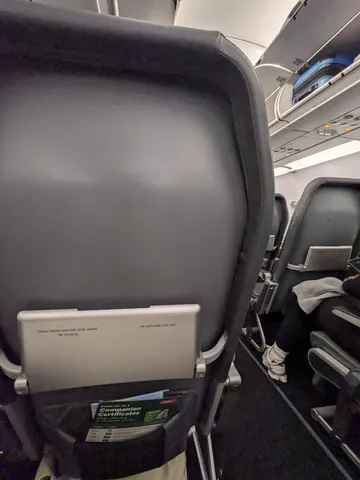 空の旅、静かなるひととき