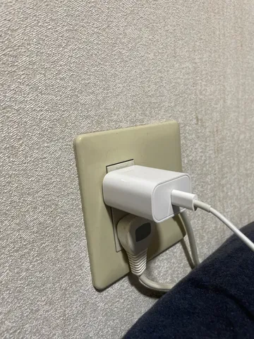 日常の一コマ、充電中