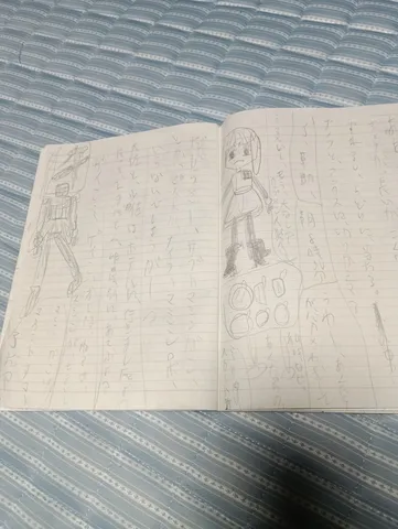 ノートに浮かぶ小さな世界