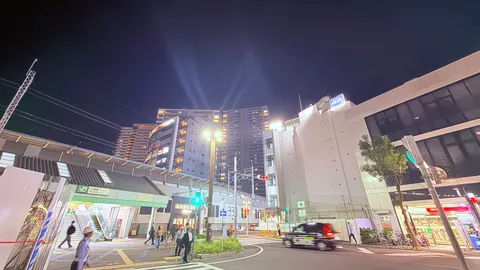 夜景と街の鼓動