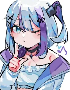 ヘッドホン少女、クールな指先