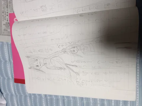落書きで広がる想像の世界