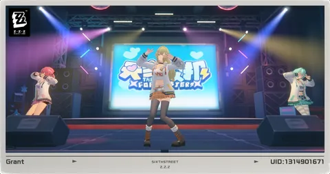 ステージの光とリズムが踊る
