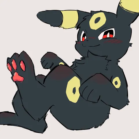夜の輪が光る黒い影